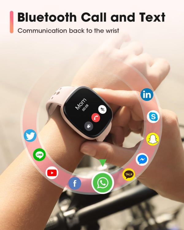 Waterproof Smartwatch for iOS Android