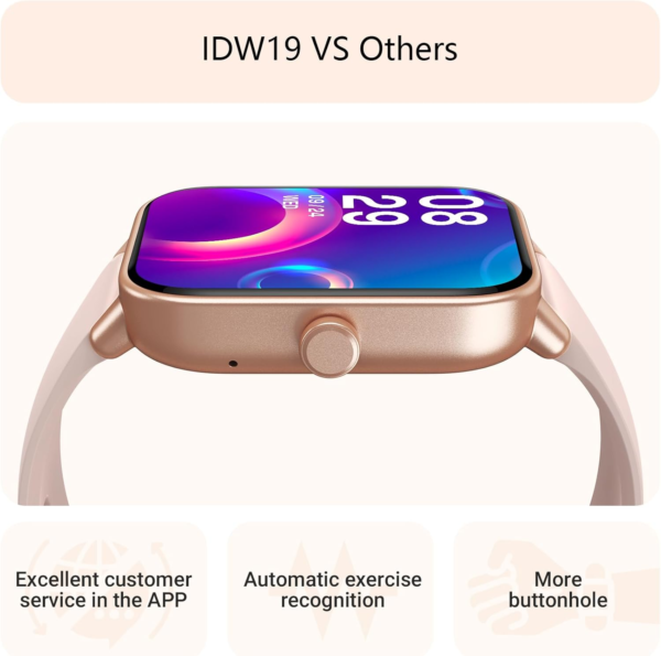 Bluetooth Smartwatch with Built-In Alexa Assistant - Image 2