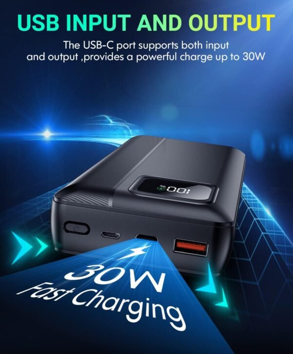 PD30W 40,000mAh Powerbank with 5 Options Port - Image 2