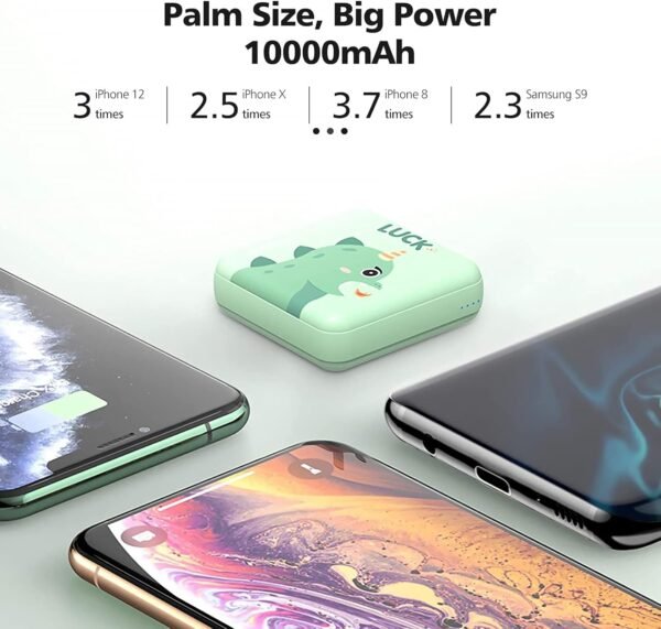 Mini Light-Thin Portable 10,000mAh Powerbank