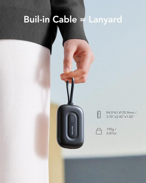 Mini Portable 5,000mAh Powerbank - Image 3